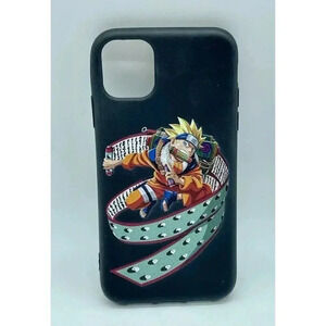 Anime Naruto TPU Case for iPhone 11 Soft‎ Shockproof Black With Naruto Graphics